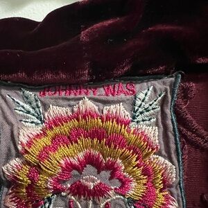 Beautiful hardly women burgundy loose jacket